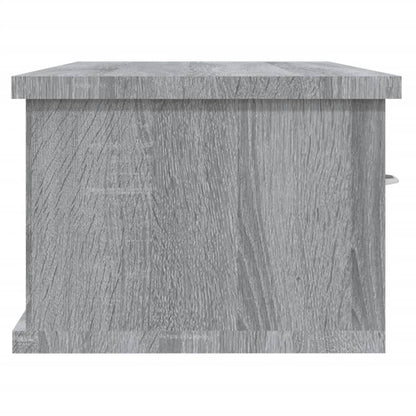 vidaXL Wall Cabinet | Grey sonoma | Engineered wood | Medium | Wall Cabinet