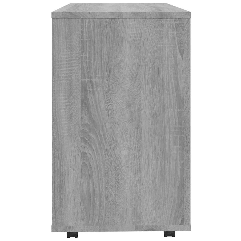 vidaXL Side Table Grey Sonoma 70x35x55 cm Engineered Wood