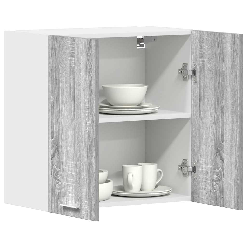 vidaXL Hanging Cabinet Lyon Grey Sonoma 60x31x60 cm Engineered Wood