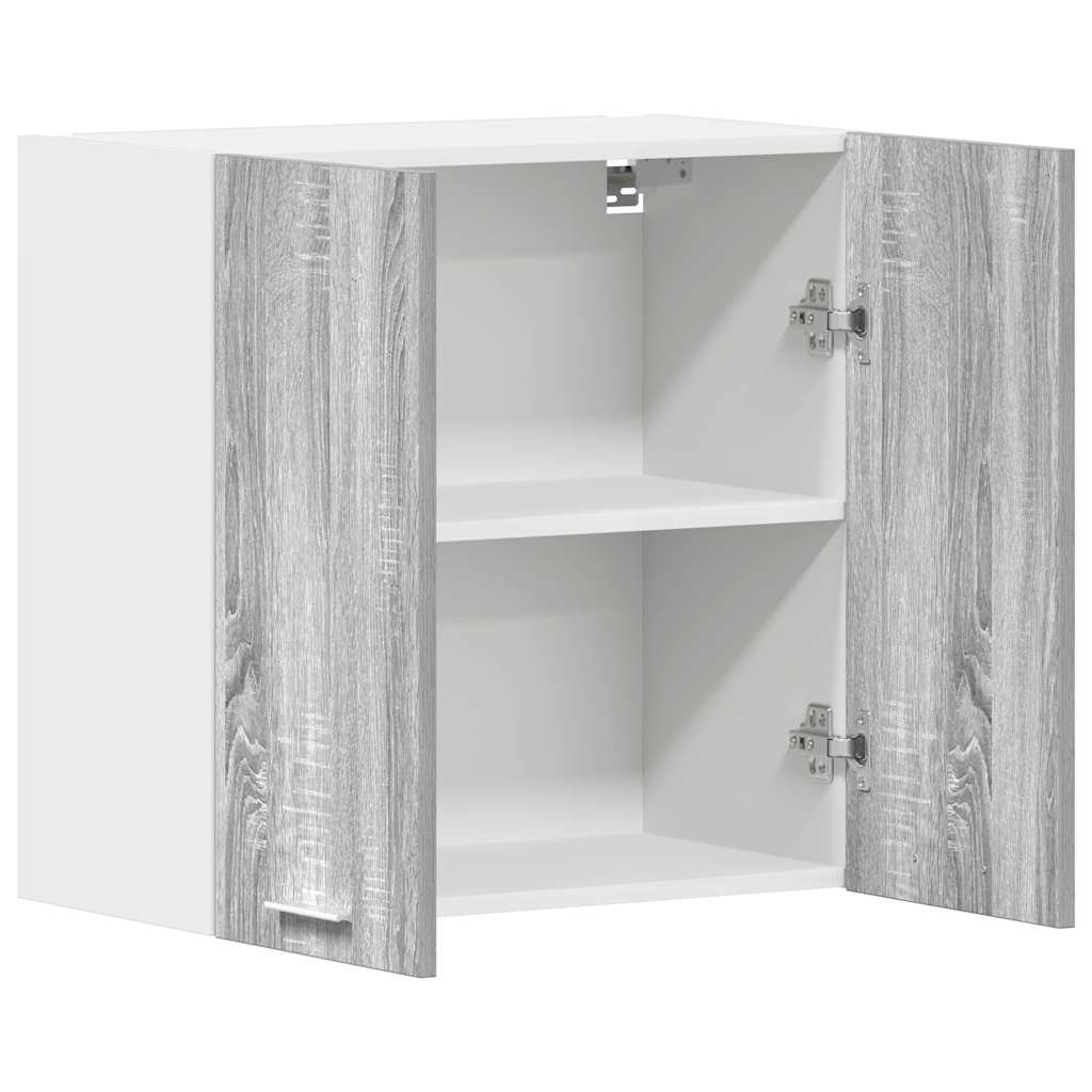 vidaXL Hanging Cabinet Lyon Grey Sonoma 60x31x60 cm Engineered Wood