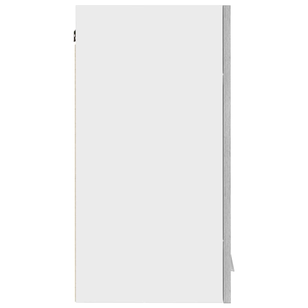 vidaXL Hanging Cabinet Lyon Grey Sonoma 60x31x60 cm Engineered Wood