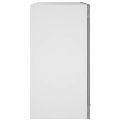 vidaXL Hanging Glass Cabinet Lyon Grey Sonoma 60x31x60 cm Engineered Wood
