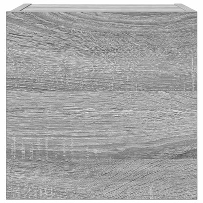 vidaXL Wall Mounted TV Cabinet Grey Sonoma 30.5x30x30 cm