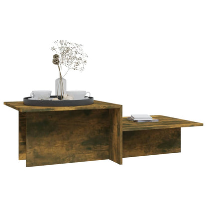 vidaXL Coffee Table | Smoked Oak | Engineered Wood | Medium | Great Design