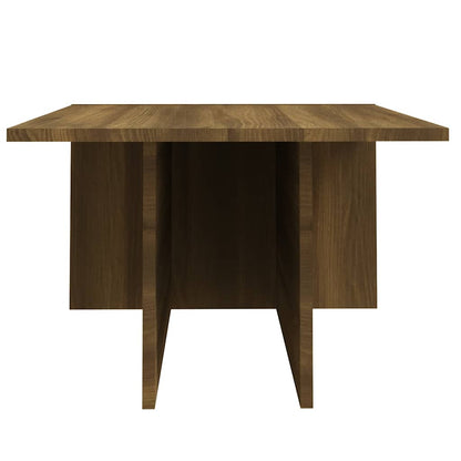 815148 vidaXL Coffee Table Brown Oak 111,5x50x33 cm Engineered Wood