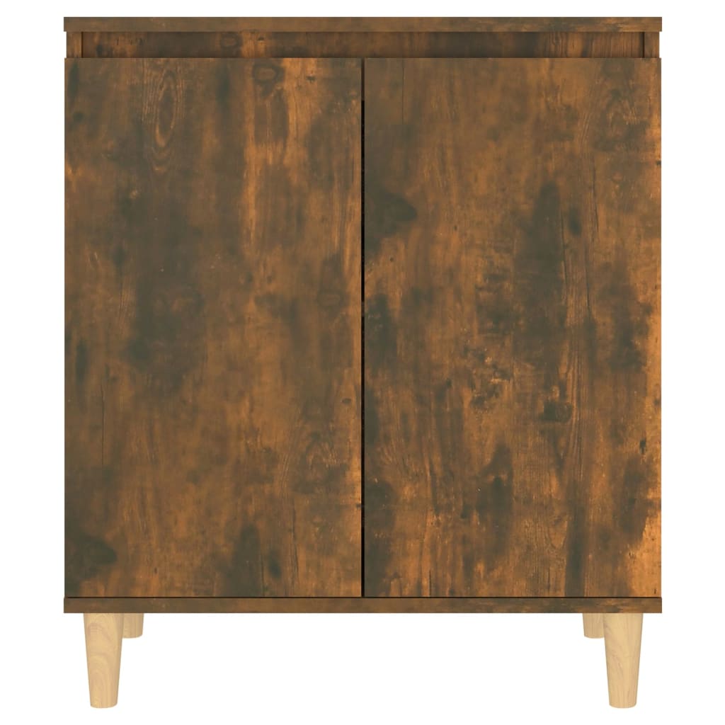 vidaXL Sideboard Smoked Oak 60x35x70 cm Engineered Wood