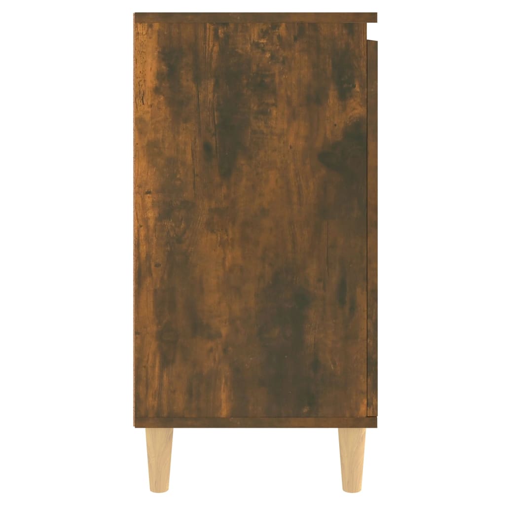vidaXL Sideboard Smoked Oak 60x35x70 cm Engineered Wood
