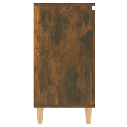 vidaXL Sideboard Smoked Oak 60x35x70 cm Engineered Wood