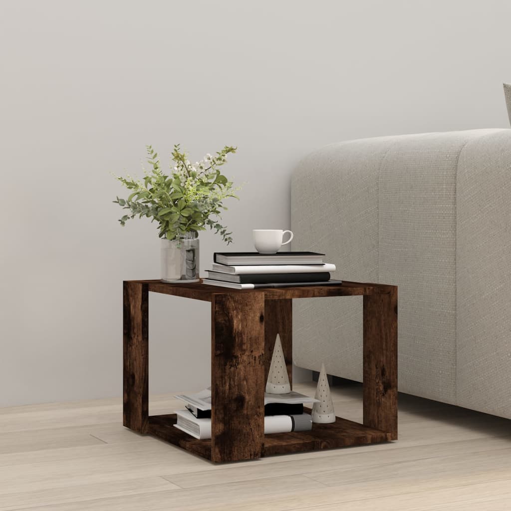 vidaXL Coffee Table | Smoked oak | Engineered wood | Medium | Durable