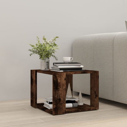 vidaXL Coffee Table | Smoked oak | Engineered wood | Medium | Durable