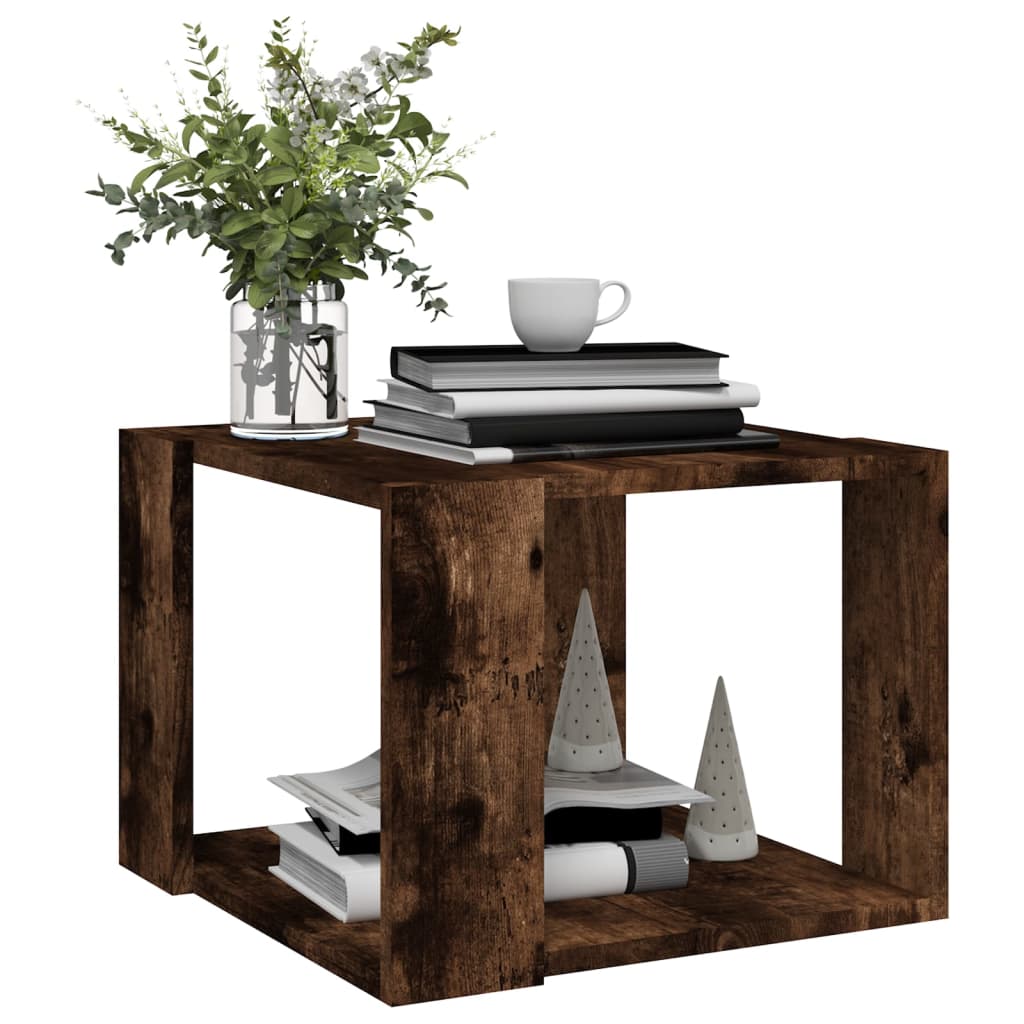 vidaXL Coffee Table | Smoked oak | Engineered wood | Medium | Durable