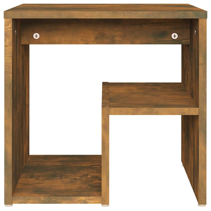 815177 vidaXL Bed Cabinet Smoked Oak 40x30x40 cm Engineered Wood