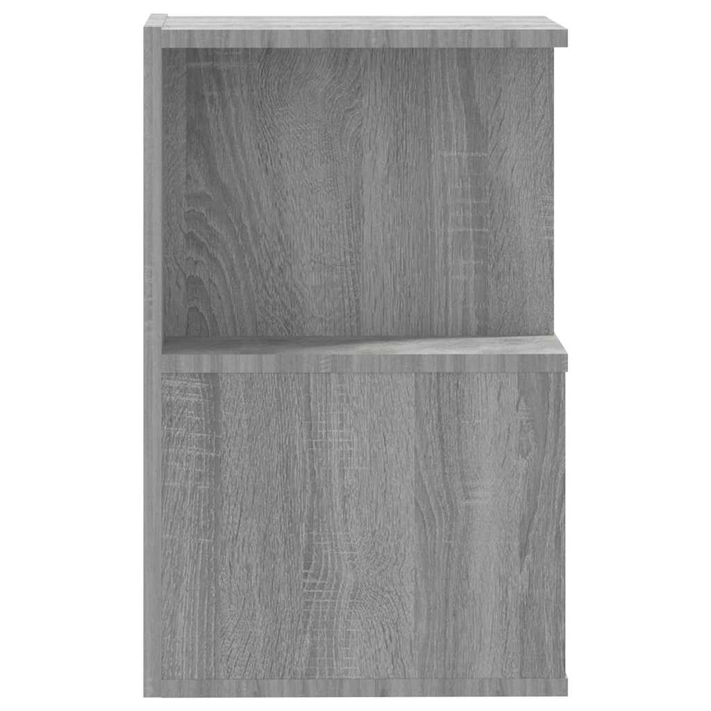 vidaXL Bedside Cabinets 2 pcs Grey Sonoma 35x35x55 cm Engineered Wood