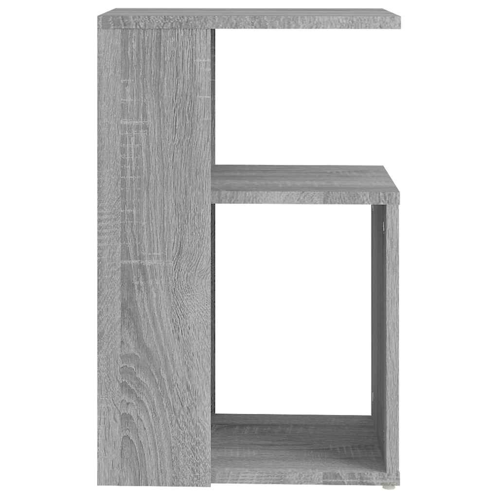 815190 vidaXL Side Table Grey Sonoma 36x30x56 cm Engineered Wood