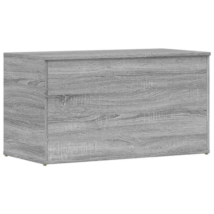 815193 vidaXL Storage Chest Grey Sonoma 84x42x46 cm Engineered Wood