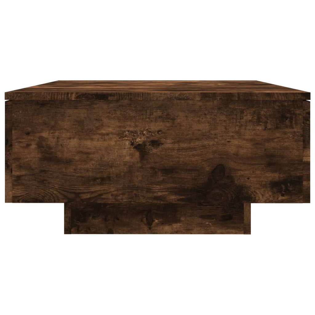 vidaXL Coffee Table Smoked Oak 90x60x31 cm Engineered Wood