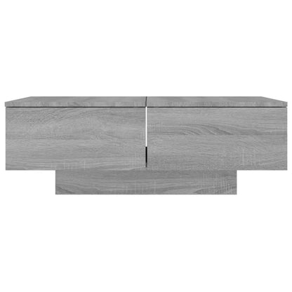 vidaXL Coffee Table Grey Sonoma 90x60x31 cm Engineered Wood
