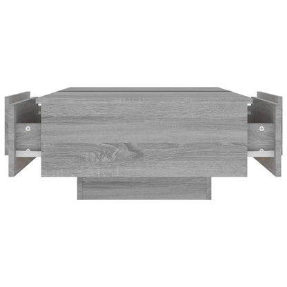 vidaXL Coffee Table Grey Sonoma 90x60x31 cm Engineered Wood