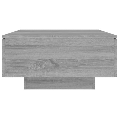 vidaXL Coffee Table Grey Sonoma 90x60x31 cm Engineered Wood