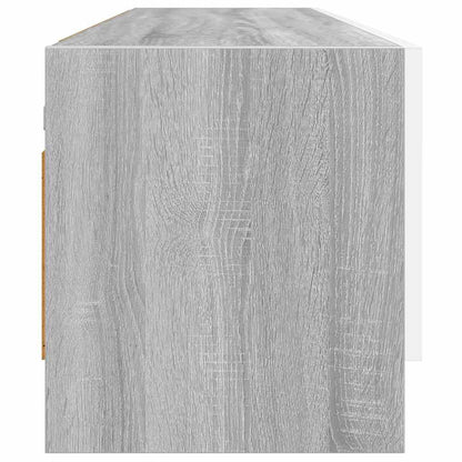 815214 vidaXL Wardrobe Grey Sonoma 100x32,5x35 cm Engineered Wood