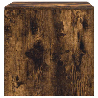 vidaXL Nesting Tables 3 pcs Smoked Oak Engineered Wood