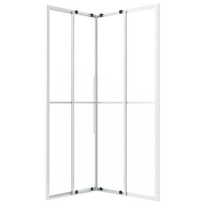 vidaXL Shower Cabin Frosted ESG 90x70x180 cm