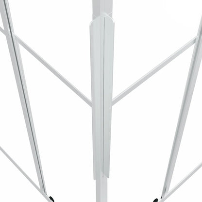 vidaXL Shower Cabin Frosted ESG 90x70x180 cm