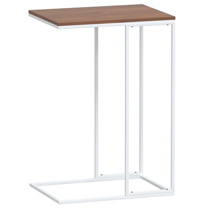vidaXL Side Table White 40x30x59 cm Engineered Wood