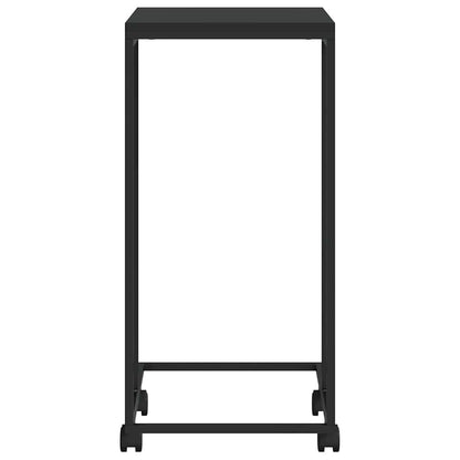 vidaXL Side Table | Black | Engineered wood, iron | Small |  Portable