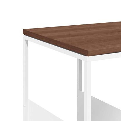 vidaXL Side Table white 55x36x59.5 cm Engineered Wood