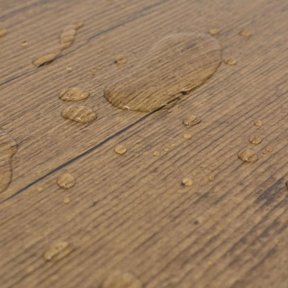 vidaXL Flooring Planks 18 pcs Walnut Brown 2.51 m² PVC