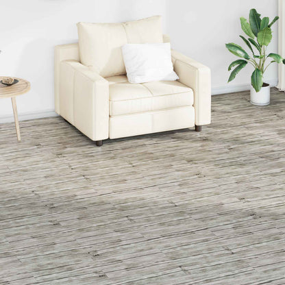 vidaXL Flooring Planks 2.51 m² 18 pcs PVC Oak washed