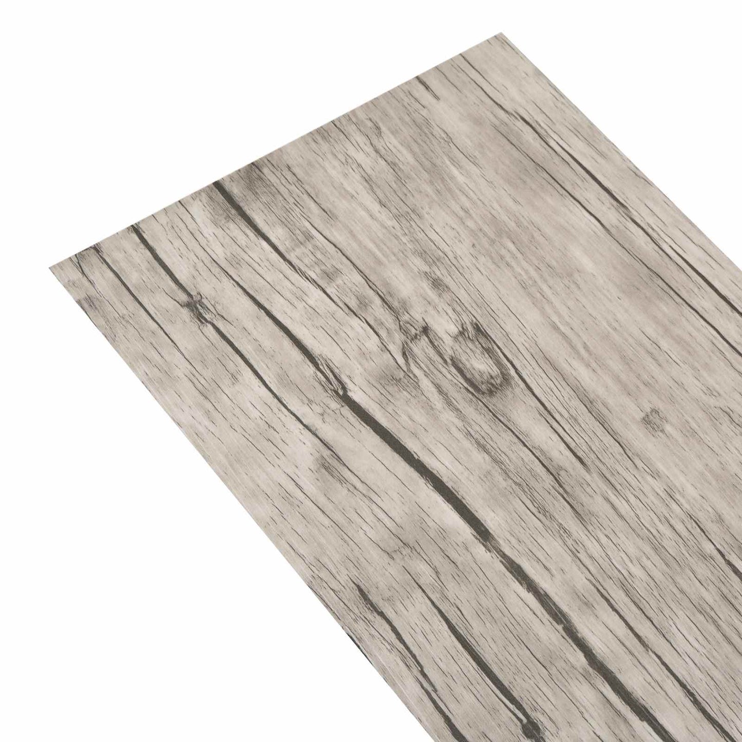 vidaXL Flooring Planks 2.51 m² 18 pcs PVC Oak washed