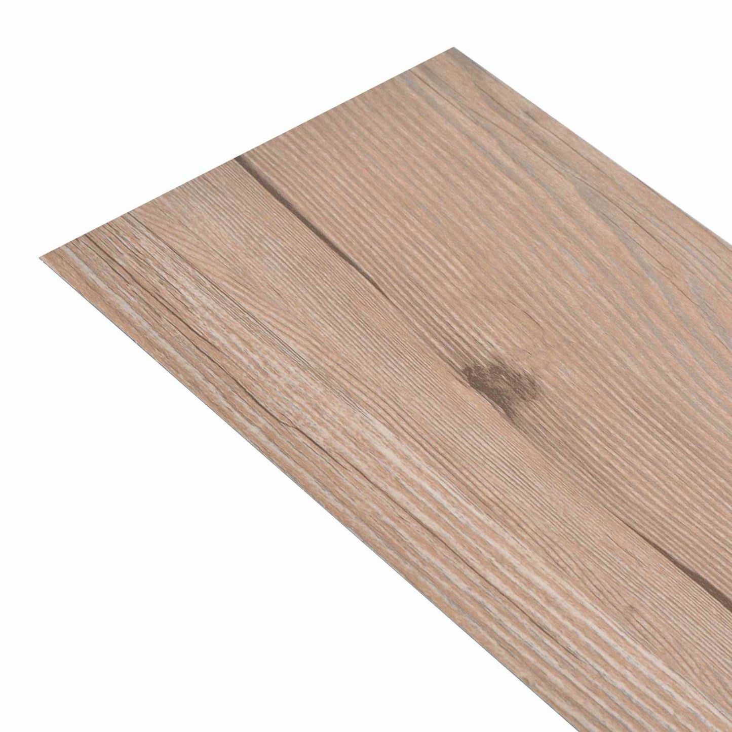 vidaXL Flooring Planks 18 pcs Oak Brown 2.51 m² PVC