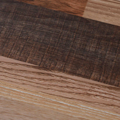 vidaXL Flooring Planks 18 pcs Multicolour 2.51 m² PVC