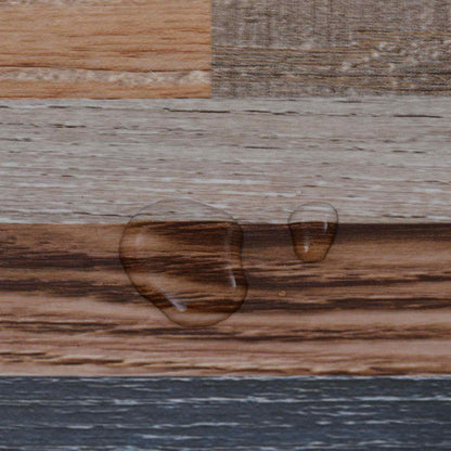 vidaXL Flooring Planks 18 pcs Multicolour 2.51 m² PVC