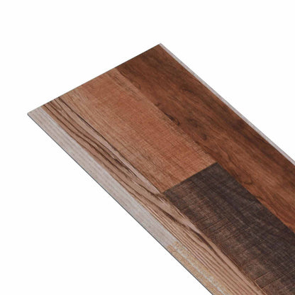vidaXL Flooring Planks 18 pcs Multicolour 2.51 m² PVC