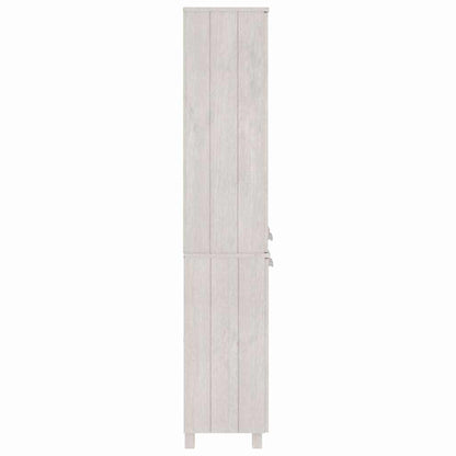 vidaXL Highboard "HAMAR" Solid Wood Pine White