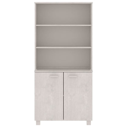 vidaXL Highboard HAMAR Solid Wood Pine White