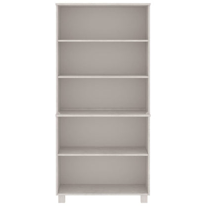 vidaXL Highboard HAMAR Solid Wood Pine White