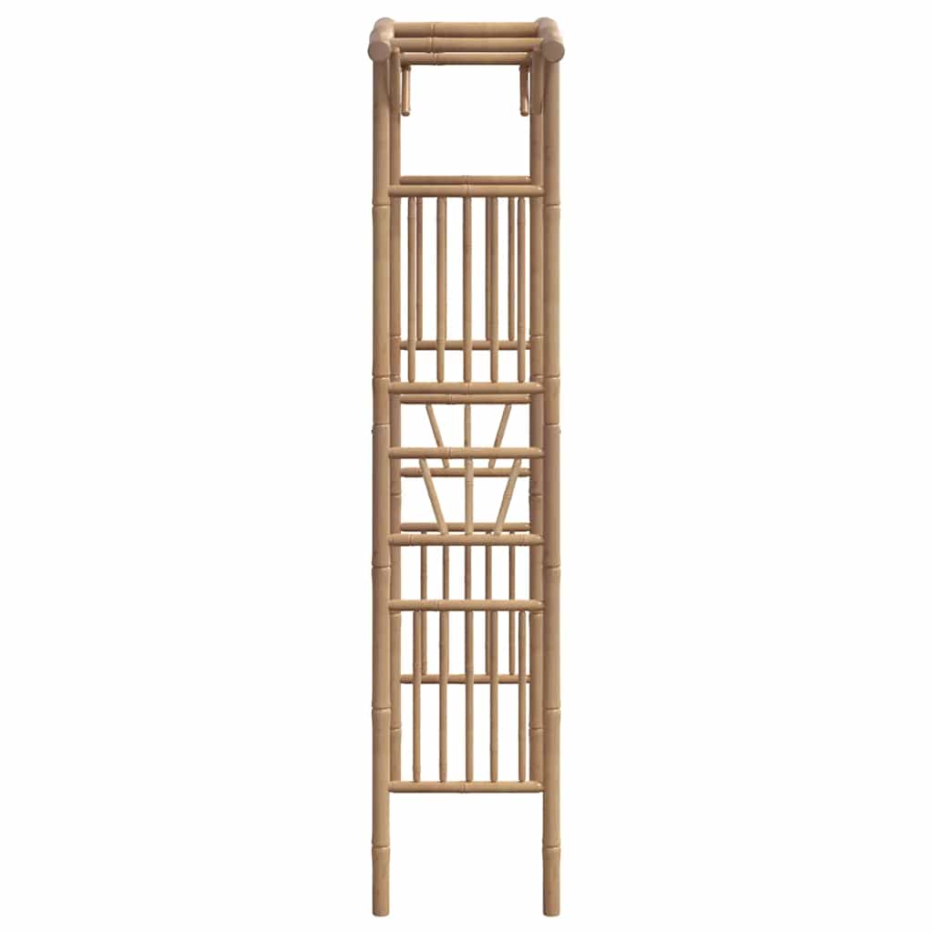 vidaXL Rose Arch Bamboo 118x40x187 cm
