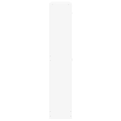 vidaXL Shoe Cabinet White 59x17x81 cm Engineered Wood