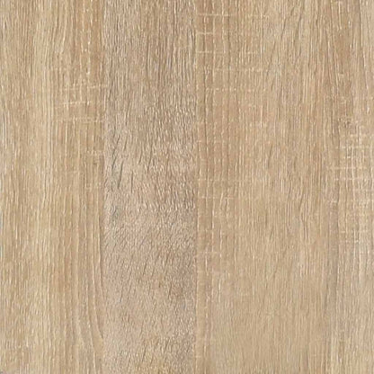 vidaXL Shoe Cabinet Oak 59x17x81 cm Engineered Wood