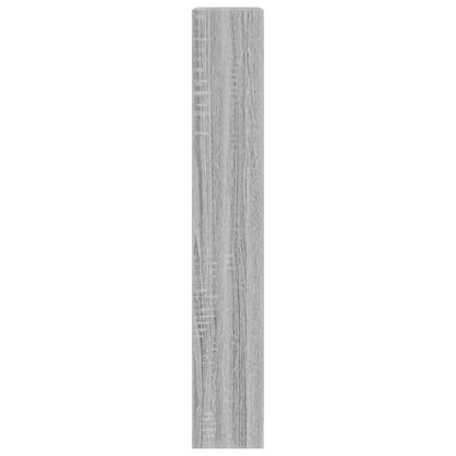 vidaXL Shoe Cabinet Grey Sonoma 63x24x147 cm Engineered Wood