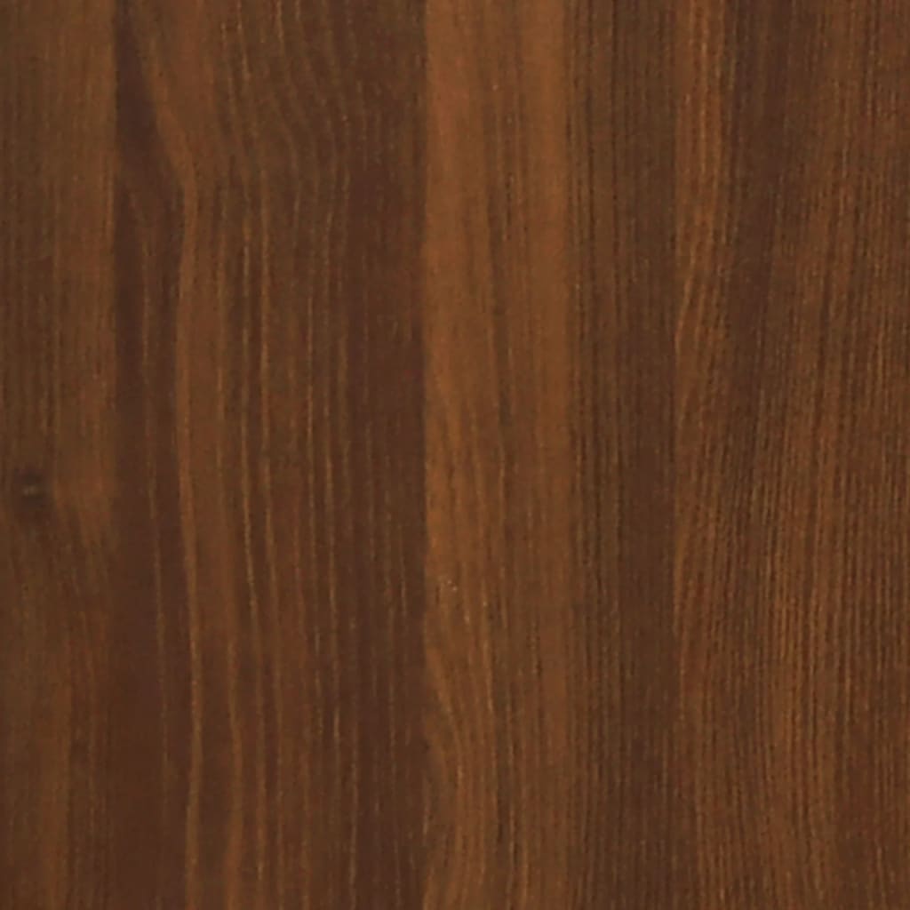 vidaXL Shoe Cabinet Brown Oak 63x24x147 cm Engineered Wood