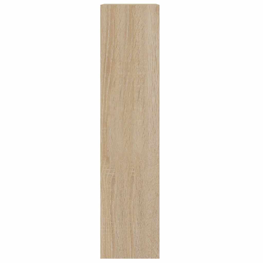 vidaXL Shoe Cabinet Sonoma Oak 63x24x103 cm Engineered Wood