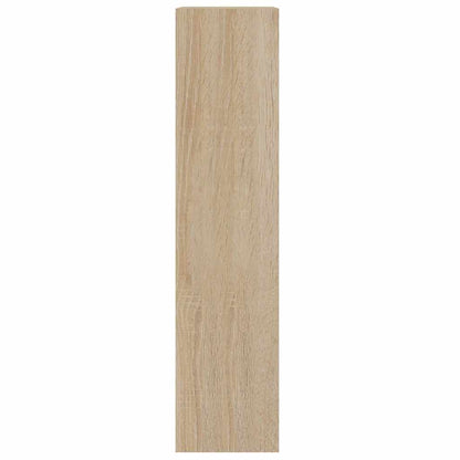 vidaXL Shoe Cabinet Sonoma Oak 63x24x103 cm Engineered Wood