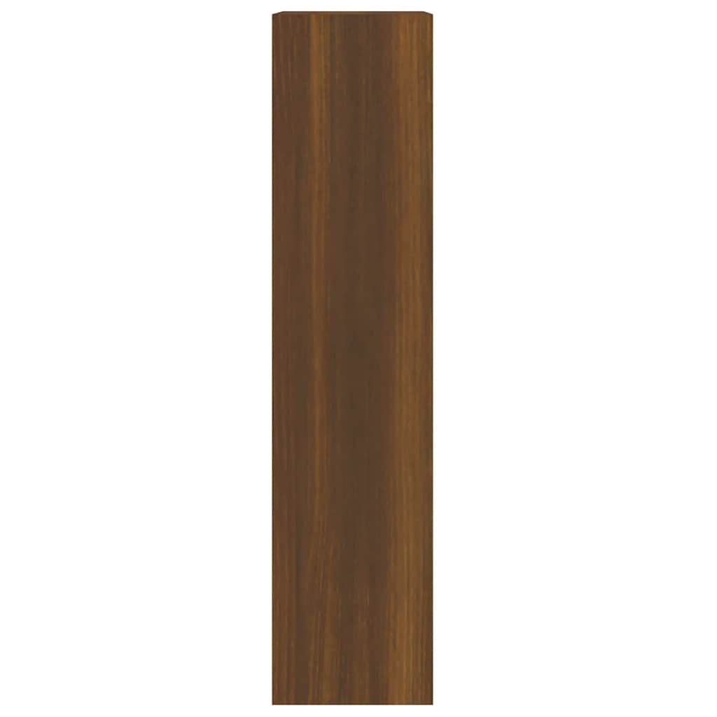 vidaXL Shoe Cabinet Brown Oak 63x24x103 cm Engineered Wood
