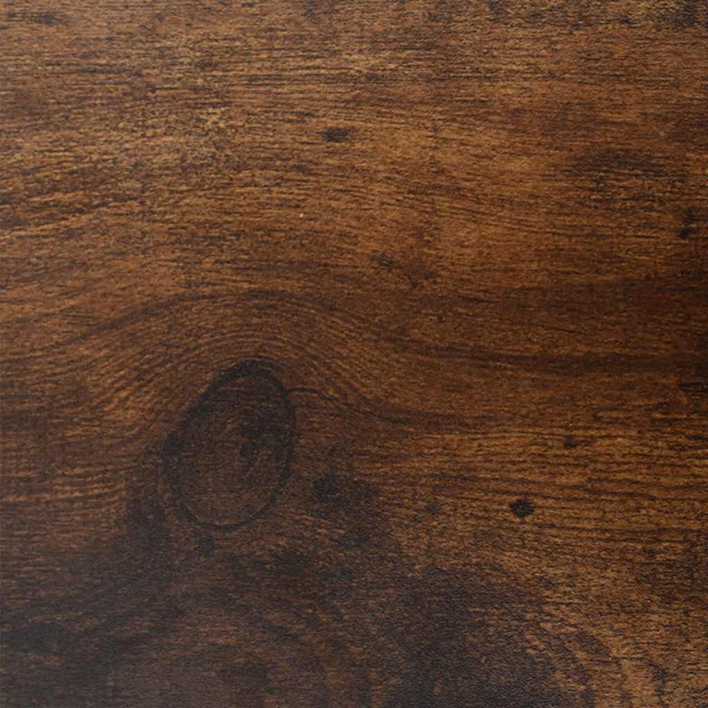 vidaXL Shoe Cabinet Smoked Oak 63x24x104 cm Engineered Wood