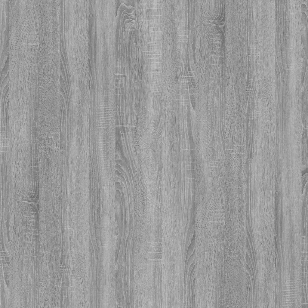 vidaXL Sideboard with 4 Drawers 60x30.5x71 cm Grey Sonoma